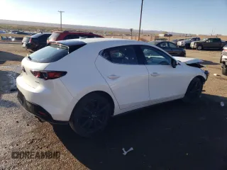 2020 Mazda Mazda3 Hatchback Premium Package with VIN JM1BPBNM9L1158444, listed as a Copart auction lot 49339575 with 93,329 mi miles and Salvage Title. Bid and sale history available at carsss.com. Image 3.