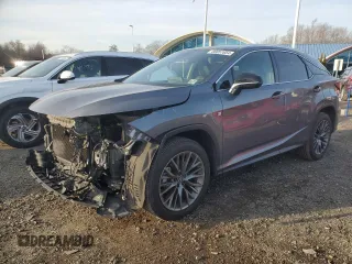 2022 Lexus RX with VIN 2T2SZMDA3NC318017, listed as a Copart auction lot 86857654 with 54,131 mi miles and Salvage Title. Bid and sale history available at carsss.com. Image 1.