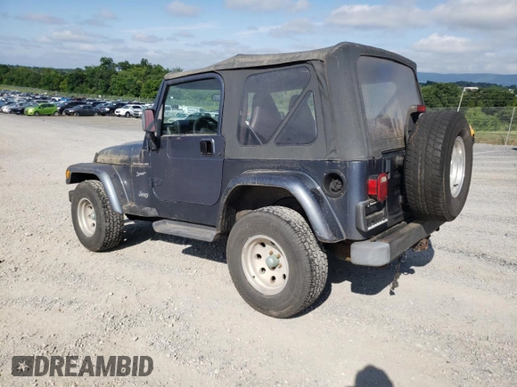 2002 Jeep Wrangler Sport с VIN 1J4FA49S02P734712, выставлен на аукционе Copart как лот 63310225 с пробегом 178 367 миль миль и Чистый • Clean title. История ставок и продаж доступна на DreamBid. Изображение 2.