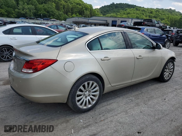 2012 Buick Regal with VIN 2G4GR5EK1C9115854, listed as a Copart auction lot 59727035 with 122,049 mi miles and Salvage title. Bid and sale history available at DreamBid. Image 3.