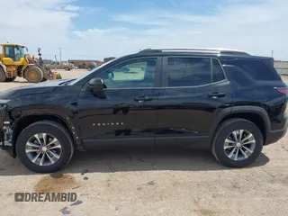 2025 Chevrolet Equinox FWD LT with VIN 3GNAXHEG0SL296896, listed as a IAAI auction lot 42038976 with 2,222 mi miles. Bid and sale history available at carsss.com. Image 15.