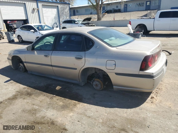 2003 Chevrolet Impala with VIN 2G1WF52E439337434, listed as a Copart auction lot 50739765 with 134,566 mi miles and Salvage Title. Bid and sale history available at carsss.com. Image 2.