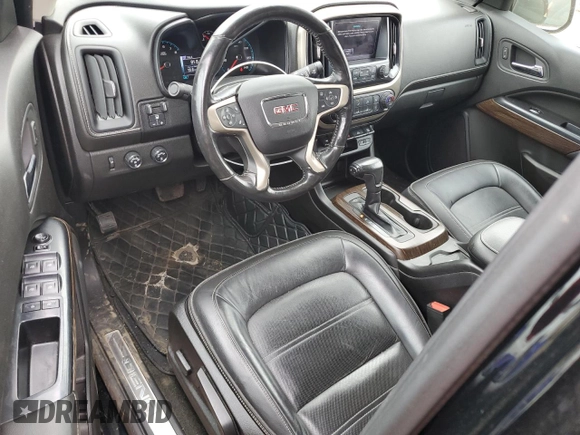 2017 GMC Canyon 4WD Denali with VIN 1GTG6EEN9H1179613, listed as a Copart auction lot 66639934 with 36,639 mi miles and Salvage Title. Bid and sale history available at carsss.com. Image 8.