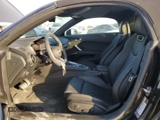 2023 Audi TT Roadster with VIN TRUTECFV5P1005594, listed as a Copart auction lot 77174604 with 14,335 mi miles and Salvage title. Bid and sale history available at DreamBid. Image 7.