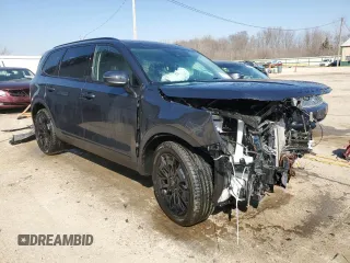2022 Kia Telluride EX with VIN 5XYP3DHC5NG314546, listed as a Copart auction lot 49119535 with 22,107 mi miles and Salvage Title. Bid and sale history available at carsss.com. Image 4.