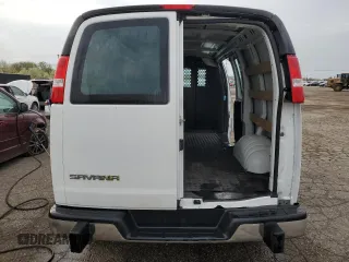 2023 GMC Savana Cargo with VIN 1GTW7AFP8P1128118, listed as a Copart auction lot 54770085 with Not Provided miles and Clean Title. Bid and sale history available at DreamBid. Image 6.
