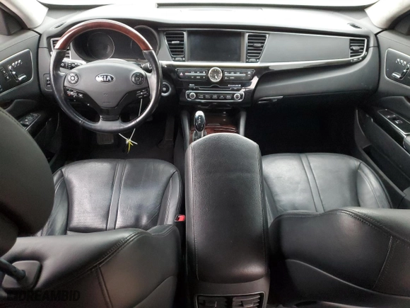 2015 Kia K900 Luxury with VIN KNALW4D46F6022636, listed as a Copart auction lot 42406015 with NaN miles and Salvage Title. Bid and sale history available at carsss.com. Image 8.