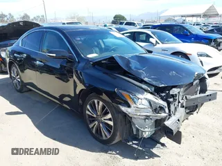 2014 Nissan Maxima 3.5 S with VIN 1N4AA5AP8EC438321, listed as a IAAI auction lot 41707979 with 185,532 mi miles. Bid and sale history available at carsss.com. Image 1.