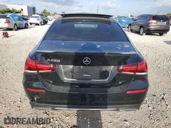 2022 Mercedes-Benz A 220 with VIN W1K3G4EB4NJ328653, listed as a Copart auction lot 51666235 with Not Provided miles and Non Repairable. Bid and sale history available at DreamBid. Image 6.