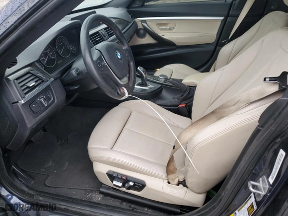 2016 BMW 3 Series Gran Turismo 328i xDrive with VIN WBA8Z5C50GG500204, listed as a Copart auction lot 75940363 with 88,982 mi miles. Bid and sale history available at carsss.com. Image 7.