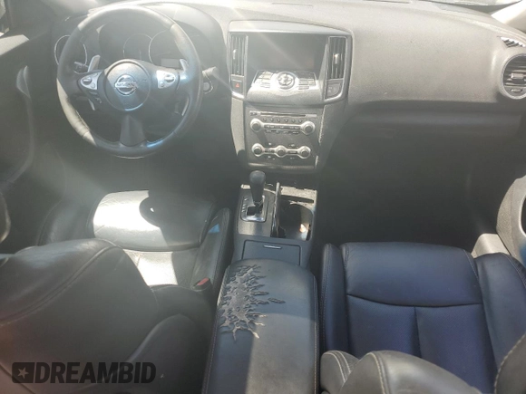 2011 Nissan Maxima SV with VIN 1N4AA5APXBC826940, listed as a Copart auction lot 57809935 with Not provided miles and Salvage title. Bid and sale history available at DreamBid. Image 8.