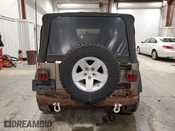 2004 Jeep Wrangler Rubicon with VIN 1J4FA69S34P785281, listed as a Copart auction lot 86594874 with 46,928 mi miles and Clean Title. Bid and sale history available at carsss.com. Image 6.