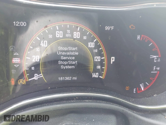 2016 Dodge Durango Limited with VIN 1C4RDJDG4GC374791, listed as a IAAI auction lot 42589791 with 181,362 mi miles and . Bid and sale history available at DreamBid. Image 15.
