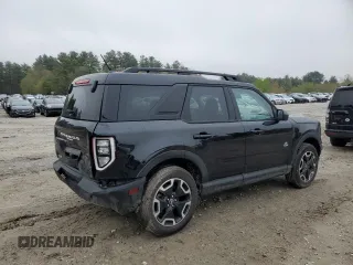 2024 Ford Bronco Sport Outer Banks z VIN 3FMCR9C66RRF61156, wystawiony jako Copart lot #54682035 z przebiegiem 11 020 mil mil oraz Szkoda całkowita • Salvage title. Historia ofert i sprzedaży dostępna na DreamBid. Obrazek 3.