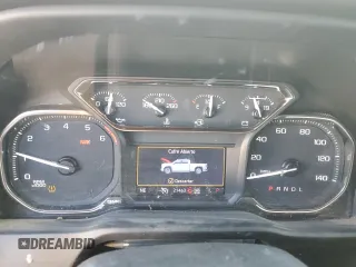 2022 GMC Sierra 1500 Limited SLT with VIN 3GTU9DED0NG154771, listed as a Copart auction lot 87717695 with 21,463 mi miles and Salvage Title. Bid and sale history available at carsss.com. Image 9.