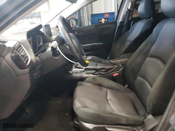 2015 Mazda Mazda3 i Touring with VIN 3MZBM1V73FM215352, listed as a Copart auction lot 45595235 with 109,665 mi miles and Salvage Title. Bid and sale history available at carsss.com. Image 7.