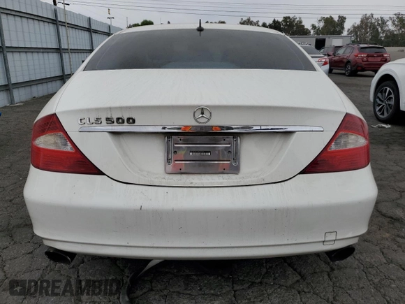 2006 Mercedes-Benz CLS-Class with VIN WDDDJ75X76A060959, listed as a Copart auction lot 75357804 with 258,051 mi miles and Salvage Title. Bid and sale history available at carsss.com. Image 6.