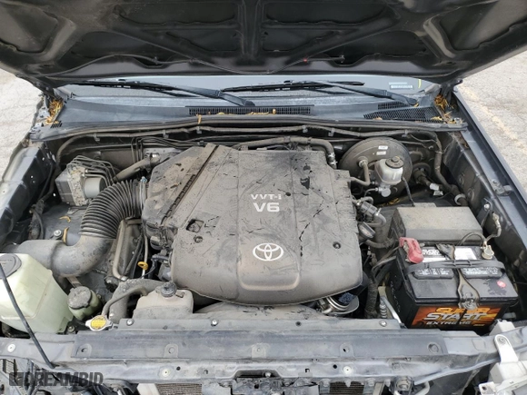 2010 Toyota Tacoma PreRunner with VIN 3TMJU4GN0AM094297, listed as a Copart auction lot 48808285 with NaN miles and Salvage Title. Bid and sale history available at carsss.com. Image 11.