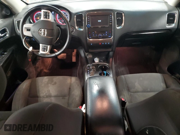 2012 Dodge Durango Crew with VIN 1C4RDJDG9CC117068, listed as a Copart auction lot 85021144 with 196,174 mi miles and Clean Title. Bid and sale history available at DreamBid. Image 8.