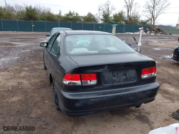 1998 Honda Civic EX with VIN 1HGEJ8243WL023329, listed as a IAAI auction lot 41744919 with 0 mi miles. Bid and sale history available at carsss.com. Image 3.
