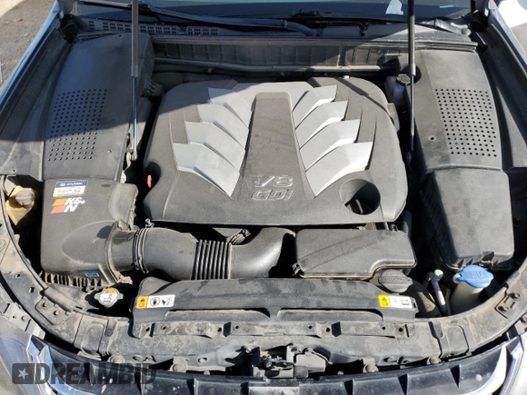 2013 Hyundai Equus Signature with VIN KMHGH4JH4DU058836, listed as a Copart auction lot 51837815 with 112,093 mi miles and Salvage Title. Bid and sale history available at DreamBid. Image 12.