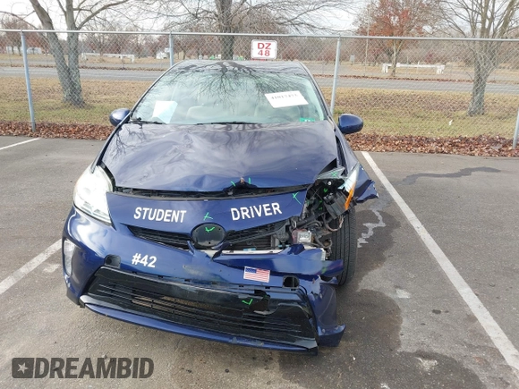 2015 Toyota Prius Four with VIN JTDKN3DU6F0404759, listed as a IAAI auction lot 41017473 with 79,005 mi miles. Bid and sale history available at carsss.com. Image 12.