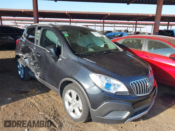 2016 Buick Encore with VIN KL4CJASB4GB652725, listed as a IAAI auction lot 41457095 with 20,884 mi miles and . Bid and sale history available at carsss.com. Image 1.