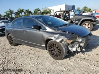 2011 Honda Civic Sdn DX-VP with VIN 19XFA1F33BE028433, listed as a Copart auction lot 49949875 with 209,261 mi miles and Salvage Title. Bid and sale history available at carsss.com. Image 4.