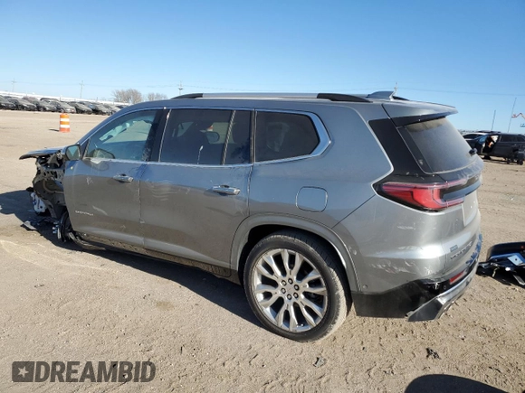 2024 GMC Acadia AWD Denali z VIN 1GKENRKS2RJ194228, wystawiony jako Copart lot #83751564 z przebiegiem 768 mil mil oraz Szkoda całkowita • Salvage title. Historia ofert i sprzedaży dostępna na DreamBid. Obrazek 2.