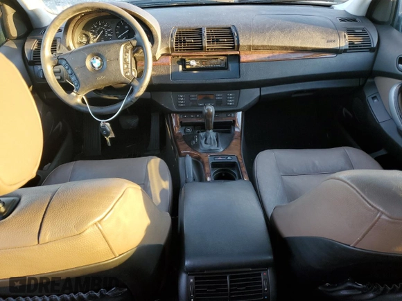 2006 BMW X5 3.0i with VIN 5UXFA13596LY39400, listed as a Copart auction lot 79711194 with 0 mi miles and Salvage Title. Bid and sale history available at carsss.com. Image 8.