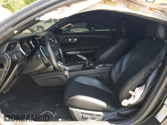2015 Ford Mustang GT with VIN 1FA6P8CF2F5301424, listed as a Copart auction lot 57391475 with 77,938 mi miles and Salvage title. Bid and sale history available at DreamBid. Image 7.