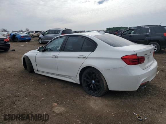 2018 BMW 3 Series 330i xDrive with VIN WBA8D9G58JNU66872, listed as a Copart auction lot 49482245 with 58,467 mi miles and Salvage title. Bid and sale history available at DreamBid. Image 2.