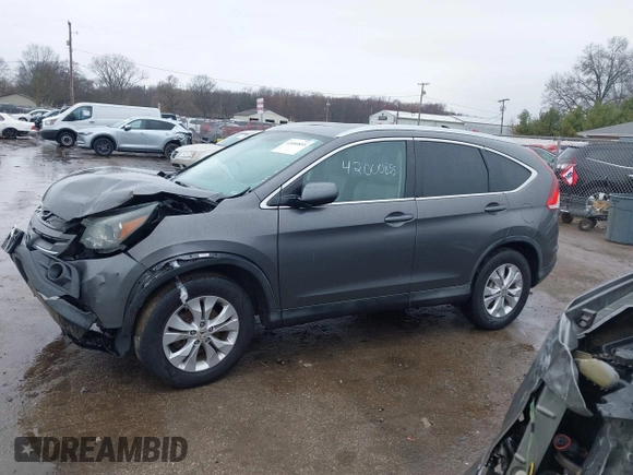 2014 Honda CR-V EX-L with VIN 2HKRM4H71EH649126, listed as a IAAI auction lot 42000855 with 150,394 mi miles. Bid and sale history available at carsss.com. Image 14.