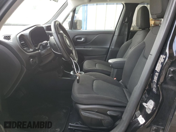 2018 Jeep Renegade Altitude with VIN ZACCJABB2JPJ02780, listed as a Copart auction lot 61401135 with 120,975 mi miles and Salvage title. Bid and sale history available at DreamBid. Image 7.