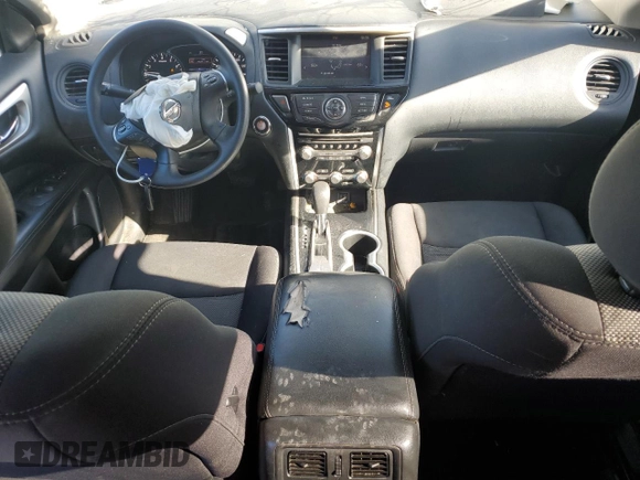 2020 Nissan Pathfinder S with VIN 5N1DR2AN7LC596798, listed as a Copart auction lot 49574785 with 99,769 mi miles and Salvage title. Bid and sale history available at DreamBid. Image 8.