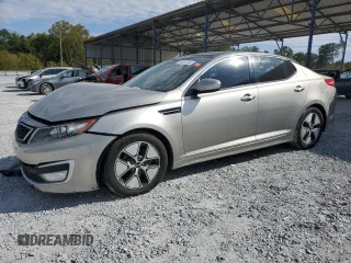 2013 Kia Optima Hybrid EX with VIN KNAGM4AD7D5047835, listed as a Copart auction lot 76067244 with 201,878 mi miles and Salvage Title. Bid and sale history available at carsss.com. Image 1.