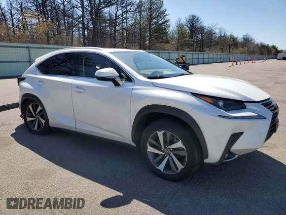 2020 Lexus NX 300 with VIN JTJGARDZ6L5012635, listed as a Copart auction lot 54263575 with 69,077 mi miles and Salvage Title. Bid and sale history available at DreamBid. Image 4.