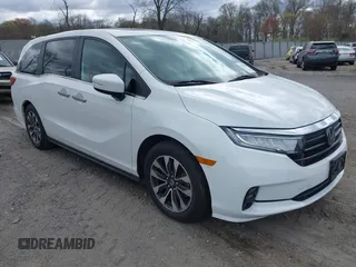 2022 Honda Odyssey EX-L z VIN 5FNRL6H74NB048872, wystawiony jako IAAI lot #41983115 z przebiegiem 37 174 mil mil oraz . Historia ofert i sprzedaży dostępna na DreamBid. Obrazek 1.