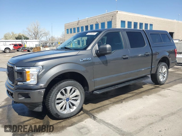 2018 Ford F-150 XL with VIN 1FTEW1EP9JKD68540, listed as a Copart auction lot 50795385 with 75,747 mi miles and Clean Title. Bid and sale history available at carsss.com. Image 1.