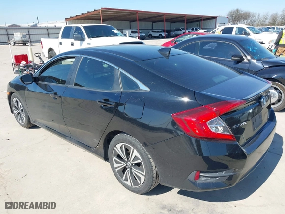 2018 Honda Civic Sedan EX-T with VIN JHMFC1F36JX019412, listed as a IAAI auction lot 41601422 with 103,411 mi miles. Bid and sale history available at carsss.com. Image 3.