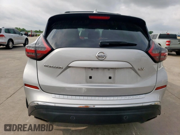 2020 Nissan Murano SV z VIN 5N1AZ2BJ6LN142691, wystawiony jako Copart lot #55117105 z przebiegiem 36 663 mil mil oraz Szkoda całkowita • Salvage title. Historia ofert i sprzedaży dostępna na DreamBid. Obrazek 6.