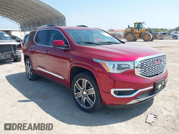 2019 GMC Acadia Denali with VIN 1GKKNPLS0KZ147924, listed as a IAAI auction lot 42458889 with 33,433 mi miles and . Bid and sale history available at DreamBid. Image 1.