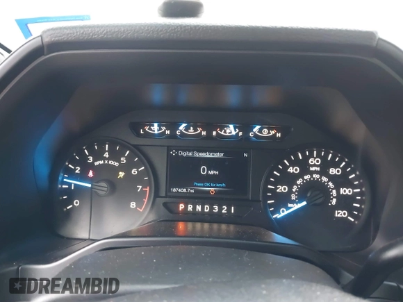 2015 Ford F-150 XL with VIN 1FTMF1C89FKD50053, listed as a IAAI auction lot 41704237 with 187,408 mi miles and . Bid and sale history available at DreamBid. Image 7.