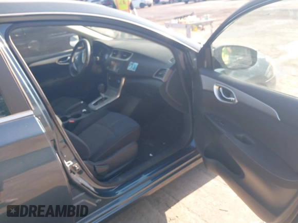 2015 Nissan Sentra S with VIN 3N1AB7AP9FY302732, listed as a IAAI auction lot 42130515 with 147,684 mi miles. Bid and sale history available at carsss.com. Image 5.