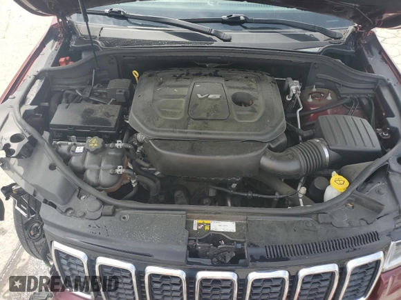2017 Jeep Grand Cherokee Altitude z VIN 1C4RJFAG5HC784205, wystawiony jako Copart lot #53456375 z przebiegiem 151 609 mil mil oraz Szkoda całkowita • Salvage title. Historia ofert i sprzedaży dostępna na DreamBid. Obrazek 12.