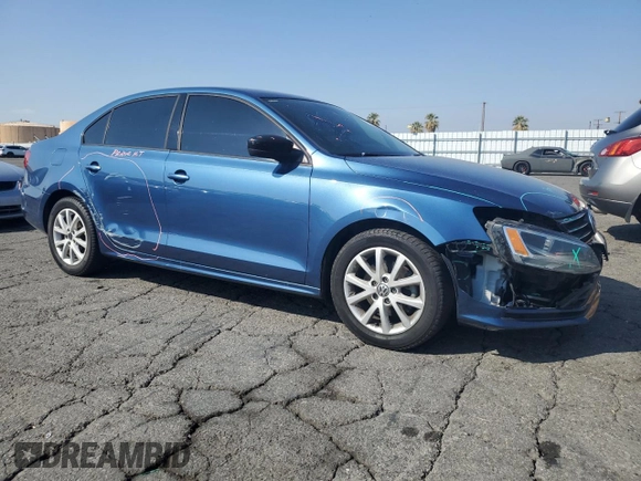 2015 Volkswagen Jetta Sport with VIN 3VWB17AJ0FM287784, listed as a Copart auction lot 44449605 with 160,814 mi miles and Salvage title. Bid and sale history available at DreamBid. Image 4.