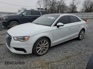 2016 Audi A3 2.0T Premium Plus with VIN WAUE8GFF7G1055856, listed as a Copart auction lot 89359215 with 137,704 mi miles and Salvage Title. Bid and sale history available at carsss.com. Image 1.