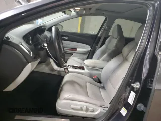 2015 Acura TLX Technology with VIN 19UUB2F53FA003635, listed as a Copart auction lot 48264175 with 124,818 mi miles and Salvage title. Bid and sale history available at DreamBid. Image 7.