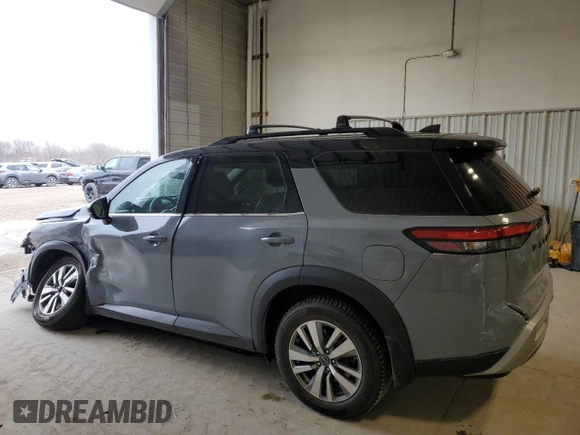 2023 Nissan Pathfinder SL z VIN 5N1DR3CC5PC220513, wystawiony jako Copart lot #51432135 z przebiegiem 42 263 mil mil oraz Szkoda całkowita • Salvage title. Historia ofert i sprzedaży dostępna na DreamBid. Obrazek 2.