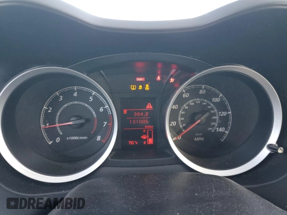 2013 Mitsubishi Lancer ES with VIN JA32U2FU7DU021508, listed as a Copart auction lot 80906724 with 131,005 mi miles and Salvage Title. Bid and sale history available at DreamBid. Image 9.